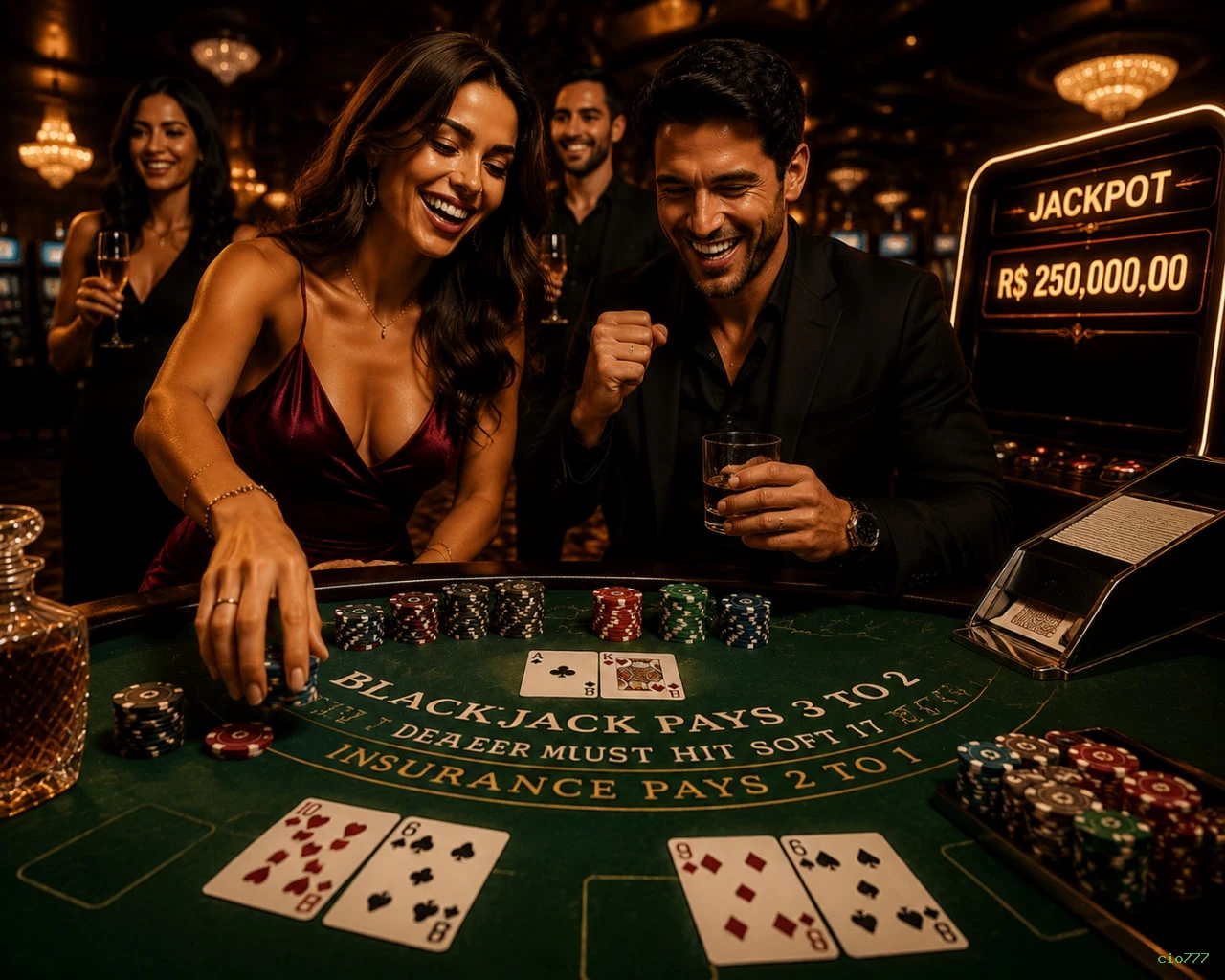 Cassino ao vivo da cio777 com dealers reais